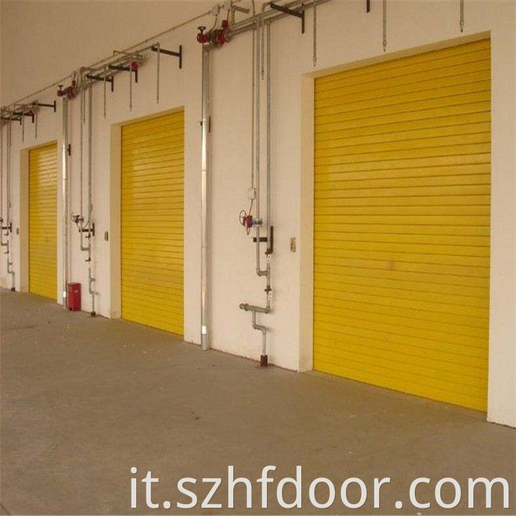 High quality fire shutter door